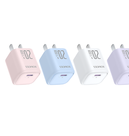 適用【充電頭】羅馬仕|充電器充電頭氮化鎵快充頭|手機充電插頭數(shù)據(jù)線套裝